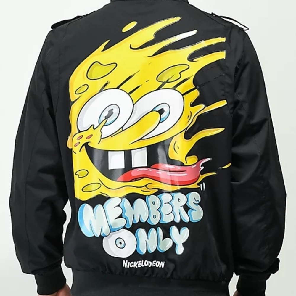 Members Only Spongebob Jacket - Picture 7 of 9